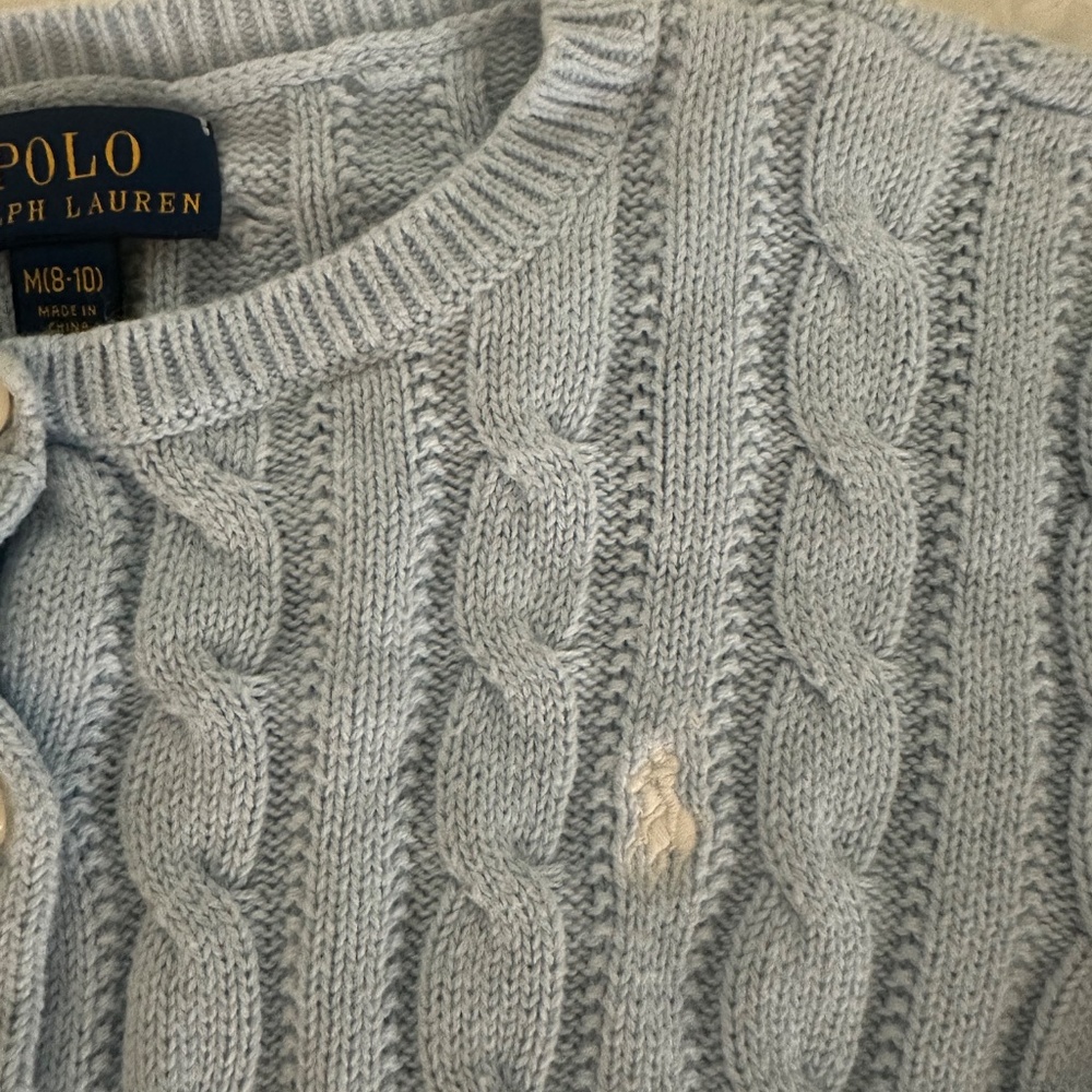 Girls Polo Ralph Lauren Sweater size 8-10 - Picture 4 of 4
